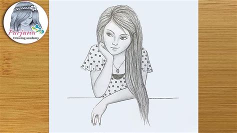 Draw A Sketch Of Girl