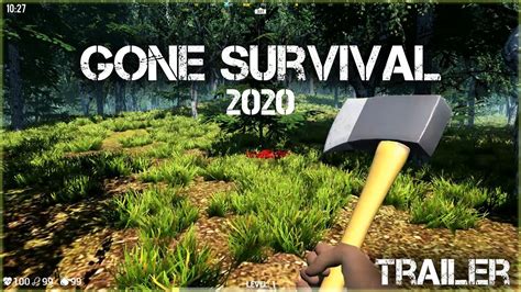 Gone Survival Gameplay Trailer First Person Survival Game 2020 Youtube