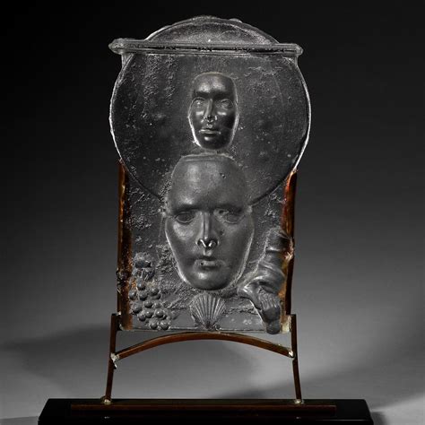 Cast Glass Mike Leckie Sculpture