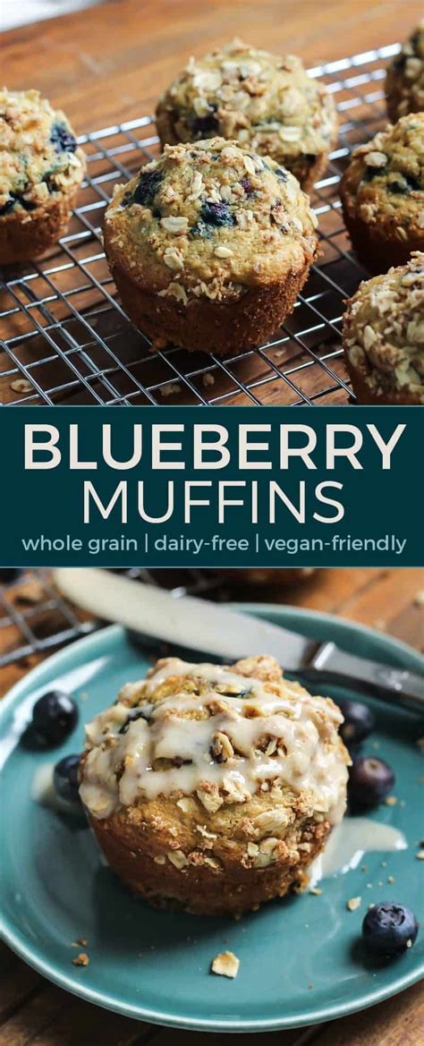 The Best Healthy Blueberry Muffins Vegan Friendly Fit Mitten