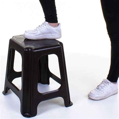 Extra high capacity plastic step stool. Plastic Folding Step Up Stool Heavy Duty 2 Step Stool ...