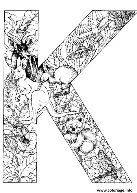 They help us to know which pages are the most and least popular and see how visitors move around the site. Coloriage Lettre K Alphabet Animaux Dessin Alphabet à imprimer
