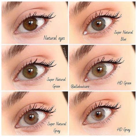 Order Super Natural Grey Contacts Ttdeye Contact Lenses For Brown