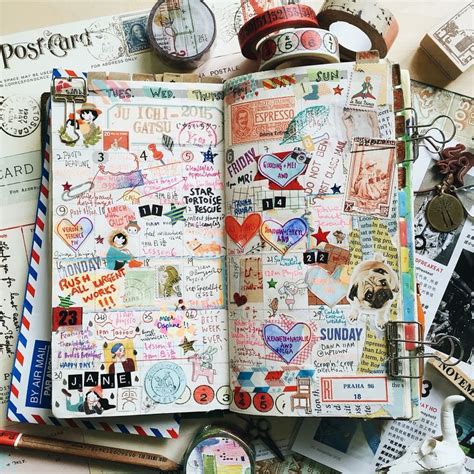 Midori Travelers Notebook Pages Gorgeous Inspiration For Keeping A Travel Journal Id