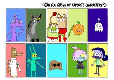 Can You Guess My Favorite Characters By S233220 On Deviantart