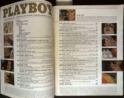 Playboy Us December 1978 Farrah Fawcett John Travolta Janet Quist