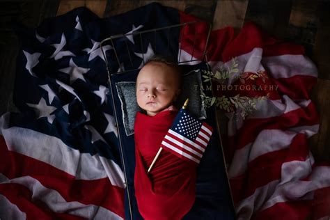 American Flag Wrap Baby American Flag Photo Prop American Etsy