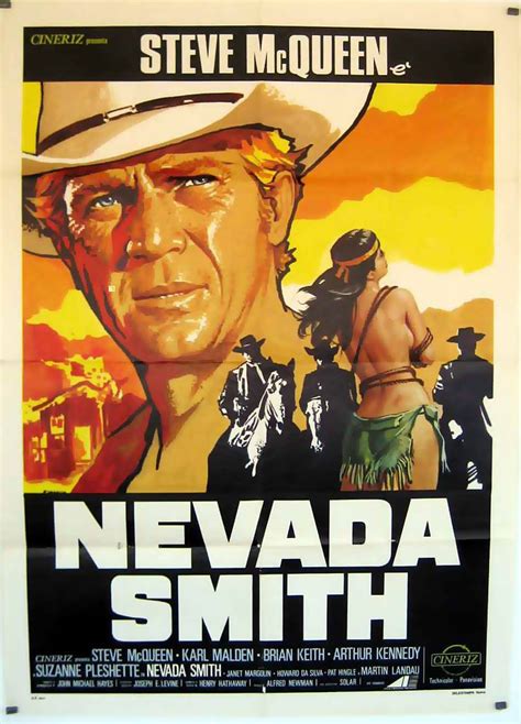 Nevada Smith—steve Mcqueen Brian Keith Karl Malden Suzanne Pleshette