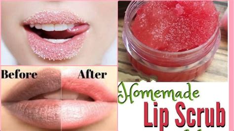 How To Get Rid Of Dark Lips Homemade Lip Scrub For Pink And Soft Lips