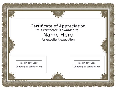 Create certificates for student of the month, sports, contests, appreciation or more. Blank Award Certificate Template - Edit, Fill, Sign Online ...