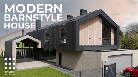 Modern Barn House Scandinavian Inspired Design YouTube