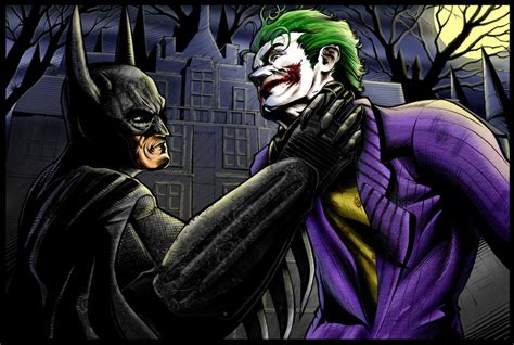 Batman Vs Joker By Kyle Chaney On Deviantart