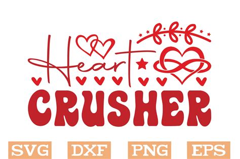 Heart Crusher Svg Valentines Day Svg Graphic By Svg Design Hub · Creative Fabrica