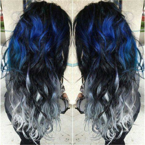 Ombre Hair Color Cool Hair Color Grey Ombre Hair Colors Ombre Style