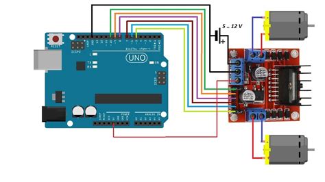 Smart Robot Car Part 4 Use Arduino And L298n Driver To Control Dc