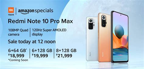 Redmi Note 10 Pro Max Goes On Sale In India Price Availability And Offers Techradar