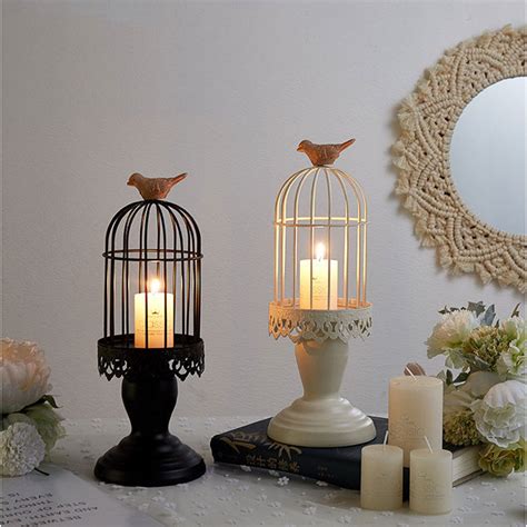 Iron Birdcage Scented Candle Holder Candlestick Holders For Etsy