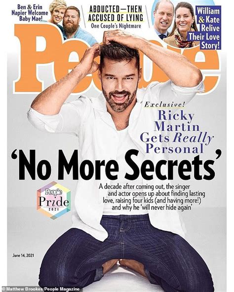Ricky Martin 49 Shares He Was In Love With The Women He Dated