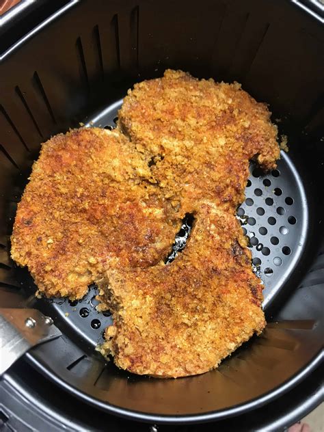 Crispy Keto Parmesan Crusted Pork Chops In The Air Fryer ISaveA Z Com