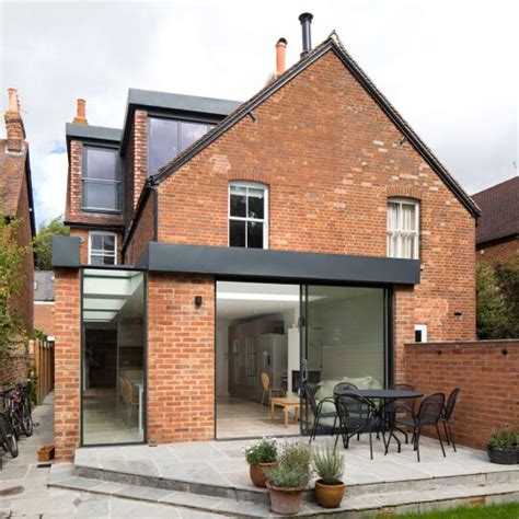Red Brick Extension House Extensions Flat Roof Extension Brick