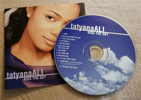 Disc And Insert Onlytatyana Ali Kiss The Sky Pre Owned Cd Ebay