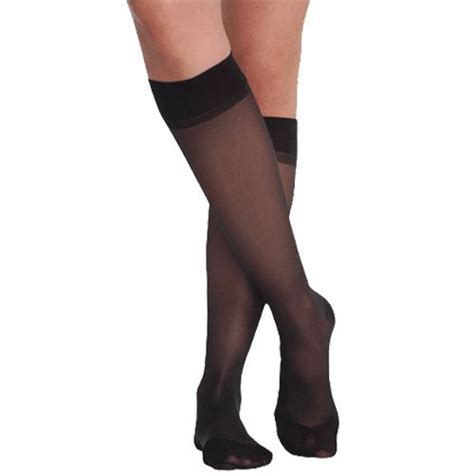 juzo attractive otc knee high 15 20 mmhg compression stockings