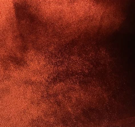 Orange Velvet Fabricupholstery Fabricdraperyfabric By Yard Fabric