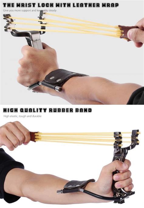 Powerful Hunting Bow Hunting Slingshot Rubber Band Tubing ...