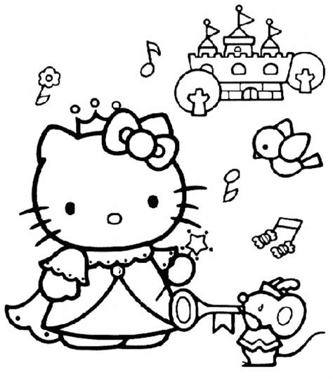Coloriages a Imprimer  Coloriage hello kitty