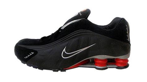 Nike Shox R4 Black Comet Red Silver I Had This Colour And Would