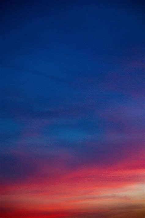 Download Wallpaper 800x1200 Sky Sunset Clouds Beautiful Evening