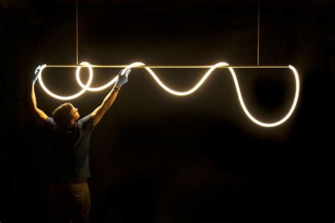 These Luminous Ropes Are Lighting Fixtures Made From Flexible Leds