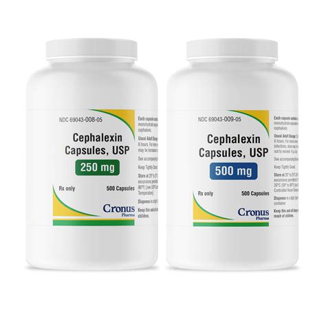 Cephalexin Capsules Usp Cronus Pharma
