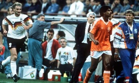 World Cup Stunning Moments Frank Rijkaard And Rudi Völler Barry Glendenning World Cup Final