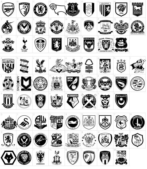 English Football Club Logos