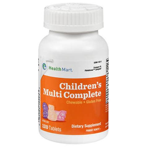 Childrens Multi Complete Chewable Tablets 120 Count