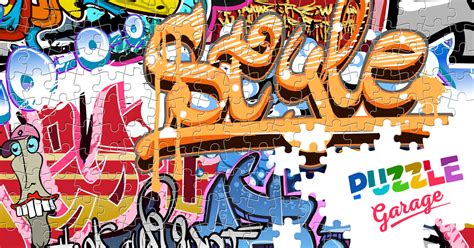 Street Graffiti Jigsaw Puzzle Art Graffiti Puzzle Garage