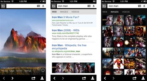 Bing 40 Released For Iphone Brings User Interface Improvements