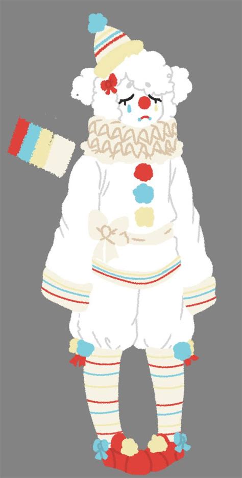 Clownsona Adoptable Ota Closed By Crooked Incisors Character Design