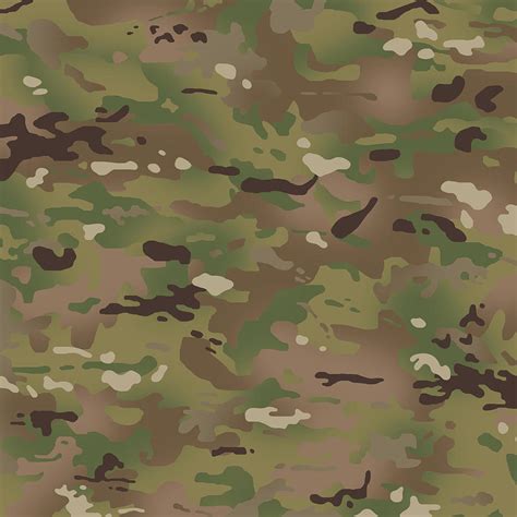 Military Camouflage Pattern Digital Art By Jared Davies
