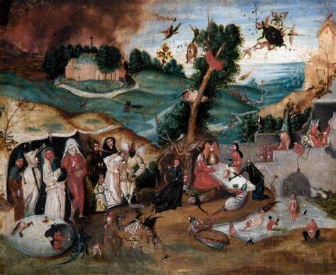 The Temptation Of Saint Anthony Pieter Huys Artwork On Useum