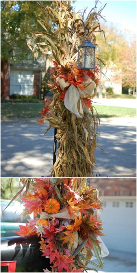 See more ideas about corn stalks, wool applique, wool quilts. 20 DIY Outdoor Fall Decorations That'll Beautify Your Lawn ...