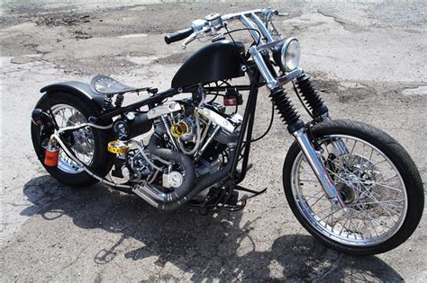 1977 Harley Shovel Bobber By Jessearkhipovachaos On Deviantart