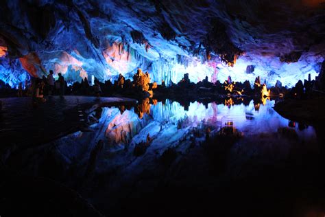 Reed Flute Caves Guangxi Province China Wonders Of The World Reed