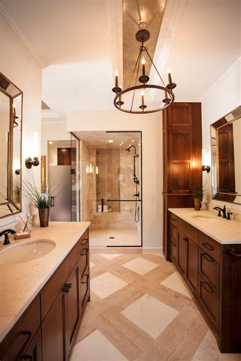 The next step to remodeling mobile home bathroom vanity is installing sconces. Long Lake Bathroom Remodel - Traditional - Bathroom ...