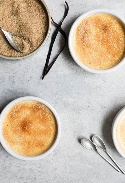 Classic French Vanilla Bean Crème Brûlée Belula