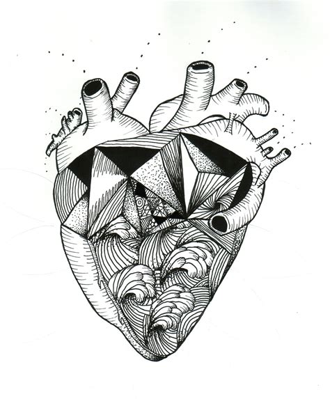 coeur dessin par valentine fasquel artmajeur