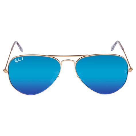 Ray Ban Rb3025 Original Aviator Sunglasses Blue At John Lewis And Partners