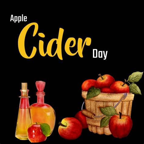 Copy Of Apple Cider Day Poster Postermywall
