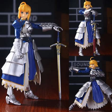 Saber Alter Hero Fate Stay Night Anime Figma 227 Pvc Hand Model Toy